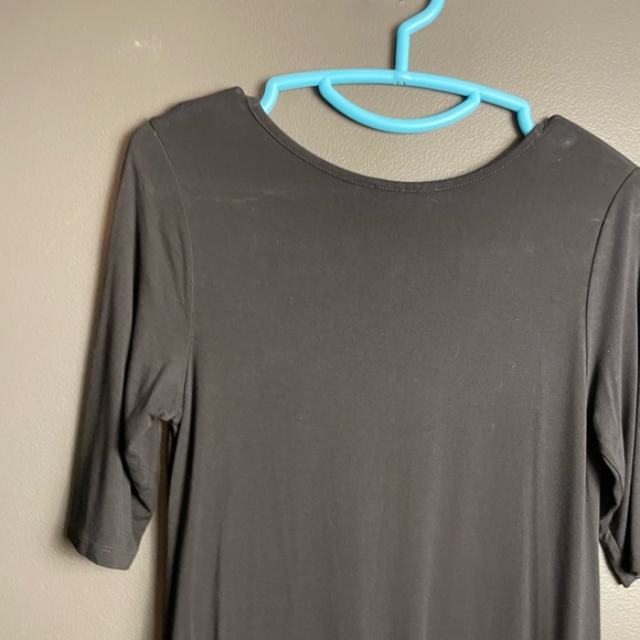 676. Audge Podge Super Soft Top w/Ruffled Hem - Picture 7 of 7